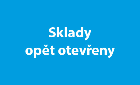 Od 18. 1. 2021 jsou sklady papíru a reklamních předmětů otevřeny. Podrobnosti: