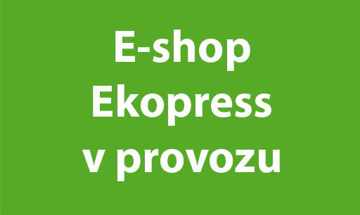 Prodejna Ekopress je uzavřena.