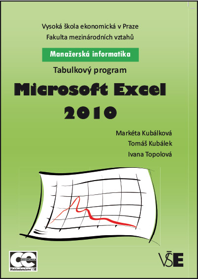 Manažerská informatika Microsoft Excel 2010 – Tabulkový program