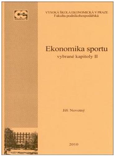Ekonomika sportu II. – vybrané kapitoly